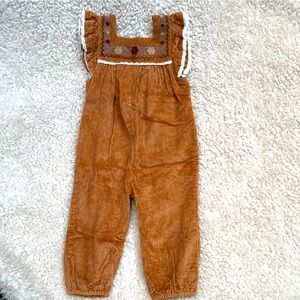 Zara Embroidered Romper